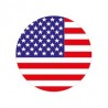 Drapeau USA - Autocollants Stickers caches enjoliveurs  pour jante auto