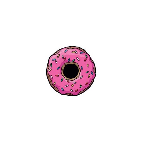 Donut - Autocollants Stickers caches enjoliveurs  pour jante auto