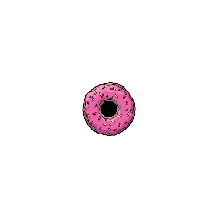Donut - Autocollants Stickers caches enjoliveurs  pour jante auto