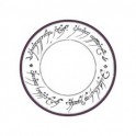 Anneau blanc- Autocollants Stickers caches enjoliveurs  pour jante auto