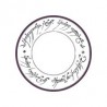 Anneau blanc- Autocollants Stickers caches enjoliveurs  pour jante auto