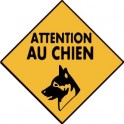 Beware of dog decal sticker adhesive 4