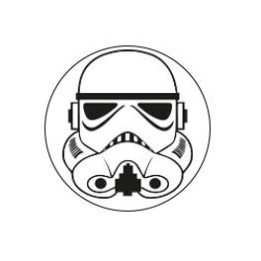 Stormtrooper - Autocollants Stickers caches enjoliveurs  pour jante auto