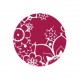 Fleur Magenta - Autocollants Stickers caches enjoliveurs  pour jante auto