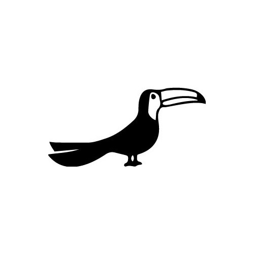 Autocollant Toucan oiseau sticker 3