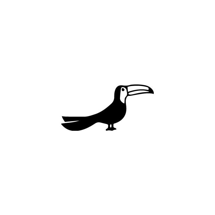 Autocollant Toucan oiseau sticker 3
