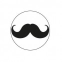 Moustache - Autocollants Stickers caches enjoliveurs  pour jante auto