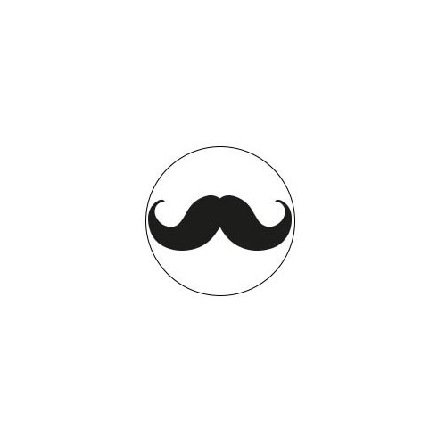 Moustache - Autocollants Stickers caches enjoliveurs  pour jante auto