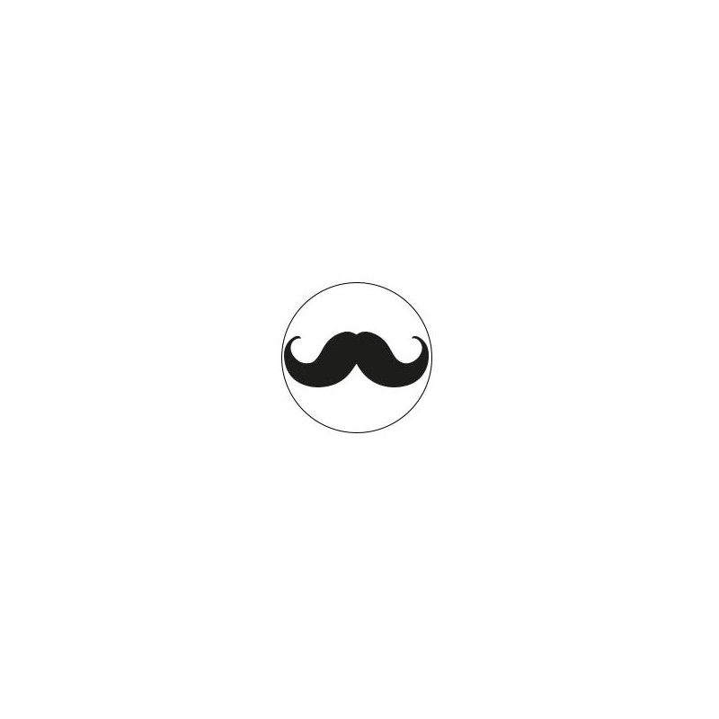 Moustache - Autocollants Stickers caches enjoliveurs  pour jante auto