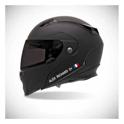 Autocollant pour casque de moto sticker Identité - couleur sticker drapeau basque