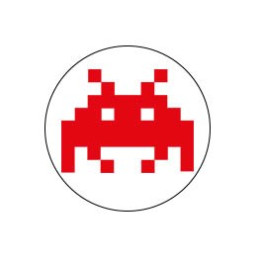 Invader - Autocollants Stickers caches enjoliveurs  pour jante auto