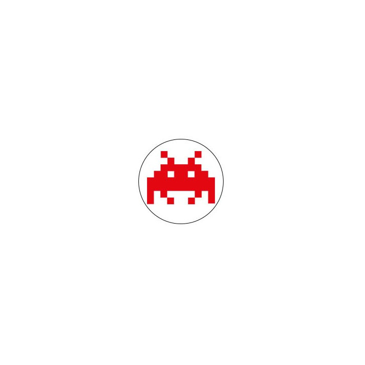 Invader - Autocollants Stickers caches enjoliveurs  pour jante auto