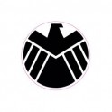 Shield-noir- Autocollants Stickers caches enjoliveurs  pour jante auto