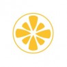 Citron - Autocollants Stickers caches enjoliveurs  pour jante auto