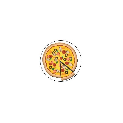 Pizza - Autocollants Stickers caches enjoliveurs  pour jante auto
