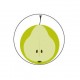 Poire - Autocollants Stickers caches enjoliveurs  pour jante auto