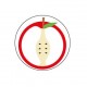 Pomme - Autocollants Stickers caches enjoliveurs  pour jante auto
