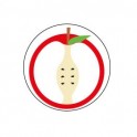 Pomme - Autocollants Stickers caches enjoliveurs  pour jante auto