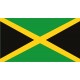 Autocollant Drapeau  Jamaica Jamaïque sticker flag