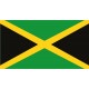 Autocollant Drapeau  Jamaica Jamaïque sticker flag