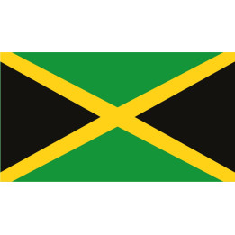 Autocollant Drapeau  Jamaica Jamaïque sticker flag