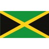 Autocollant Drapeau  Jamaica Jamaïque sticker flag