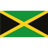 Autocollant Drapeau  Jamaica Jamaïque sticker flag