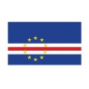 Autocollant Drapeau  Cape Verde Cap-Vert sticker flag