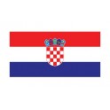 Adesivo Bandiera della Croazia Croazia adesivo bandiera