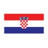 Autocollant Drapeau Croatia Croatie sticker flag