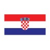 Autocollant Drapeau Croatia Croatie sticker flag