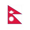 Autocollant Drapeau Nepal Népal sticker flag