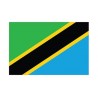 Autocollant Drapeau Tanzania Tanzanie sticker flag