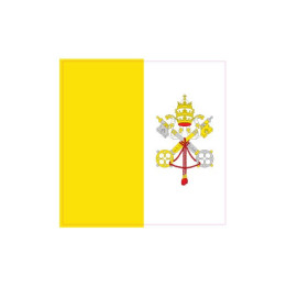 Autocollant Drapeau Vatican City State Saint-Siègesticker flag