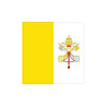 Autocollant Drapeau Vatican City State Saint-Siègesticker flag