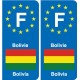 F Europa Bolivia Bolivia adesivo piastra