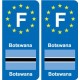 F Europa Botswana adesivo piastra