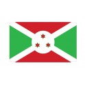 Autocollant Drapeau Burundi sticker flag