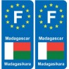F Europa Madagascar adesivo piastra