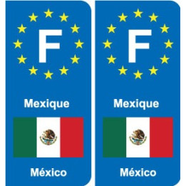 F Europe Angola autocollant plaque