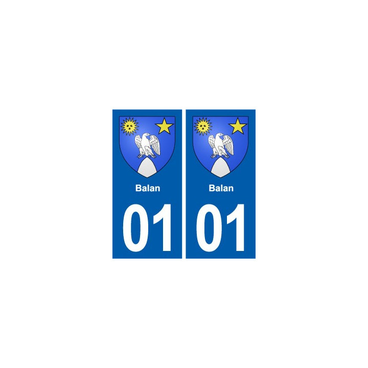 01 Ceyzériat logo ville autocollant plaque sticker
