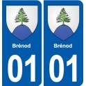 01 Ceyzériat logo ville autocollant plaque sticker