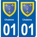 01 Ceyzériat logo ville autocollant plaque sticker