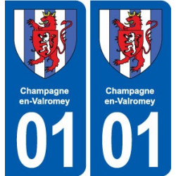 01 Ceyzériat logo ville autocollant plaque sticker