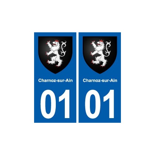 01 Ceyzériat logo ville autocollant plaque sticker