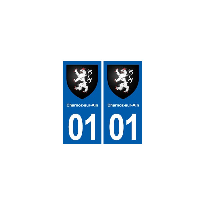 01 Ceyzériat logo ville autocollant plaque sticker