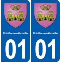 01 Ceyzériat logo ville autocollant plaque sticker