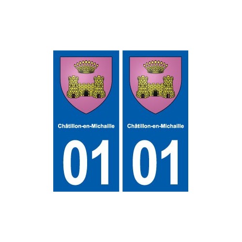 01 Ceyzériat logo ville autocollant plaque sticker