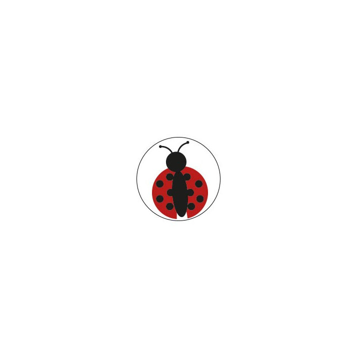 Coccinelle - Autocollants Stickers caches enjoliveurs  pour jante auto