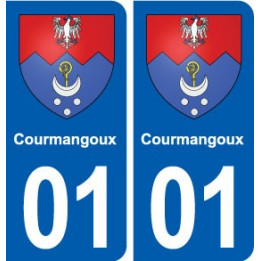 01 Ceyzériat logo ville autocollant plaque sticker